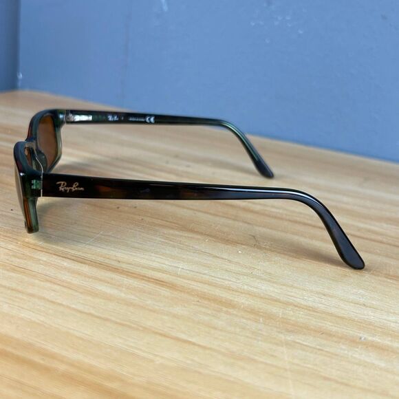 Ray-Ban Eyeglasses RB5187 2445 Brown Rectangular Full Rim Frames Only 52-16-140 - Picture 6 of 8